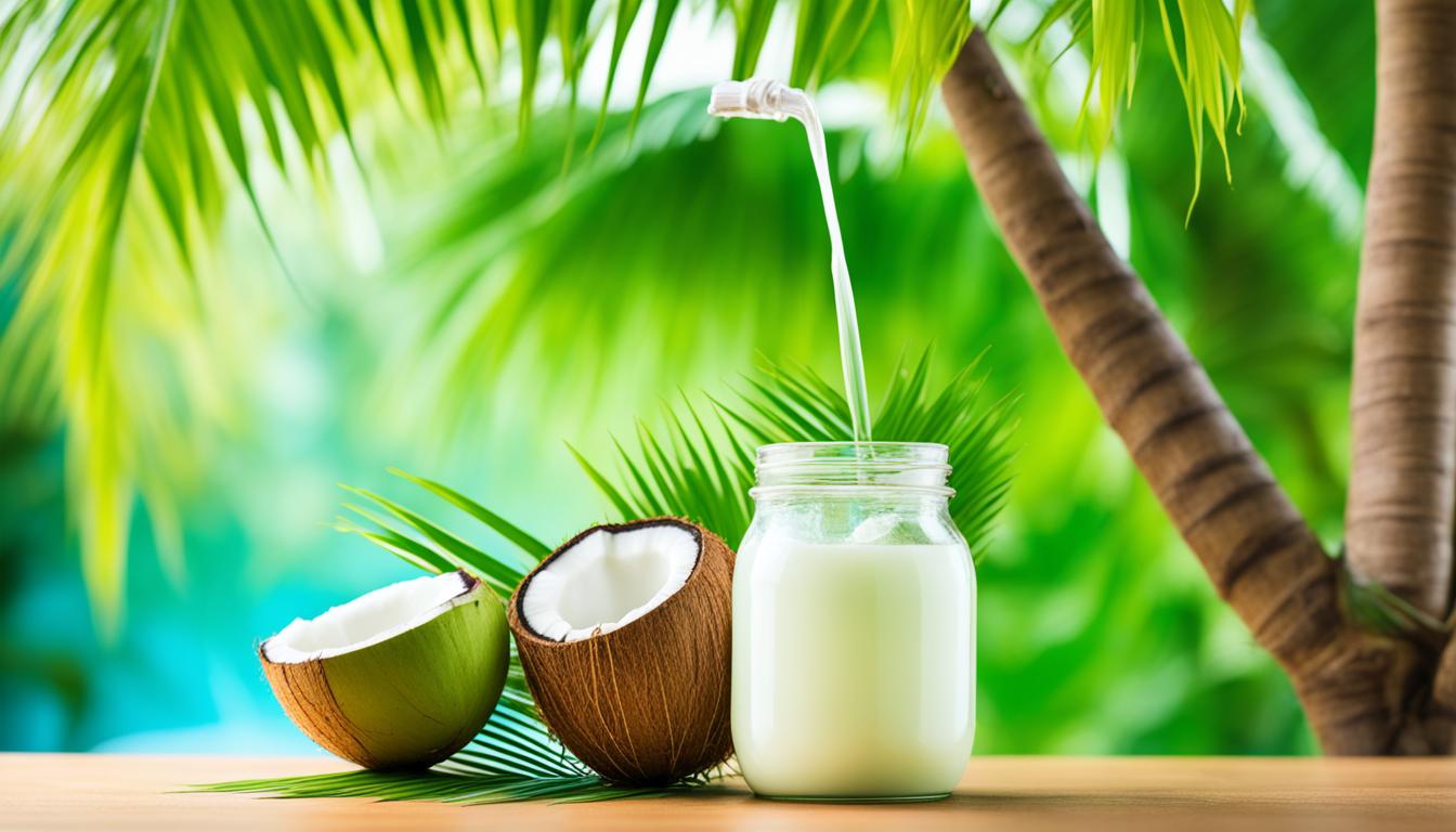 coconut and coconut oil